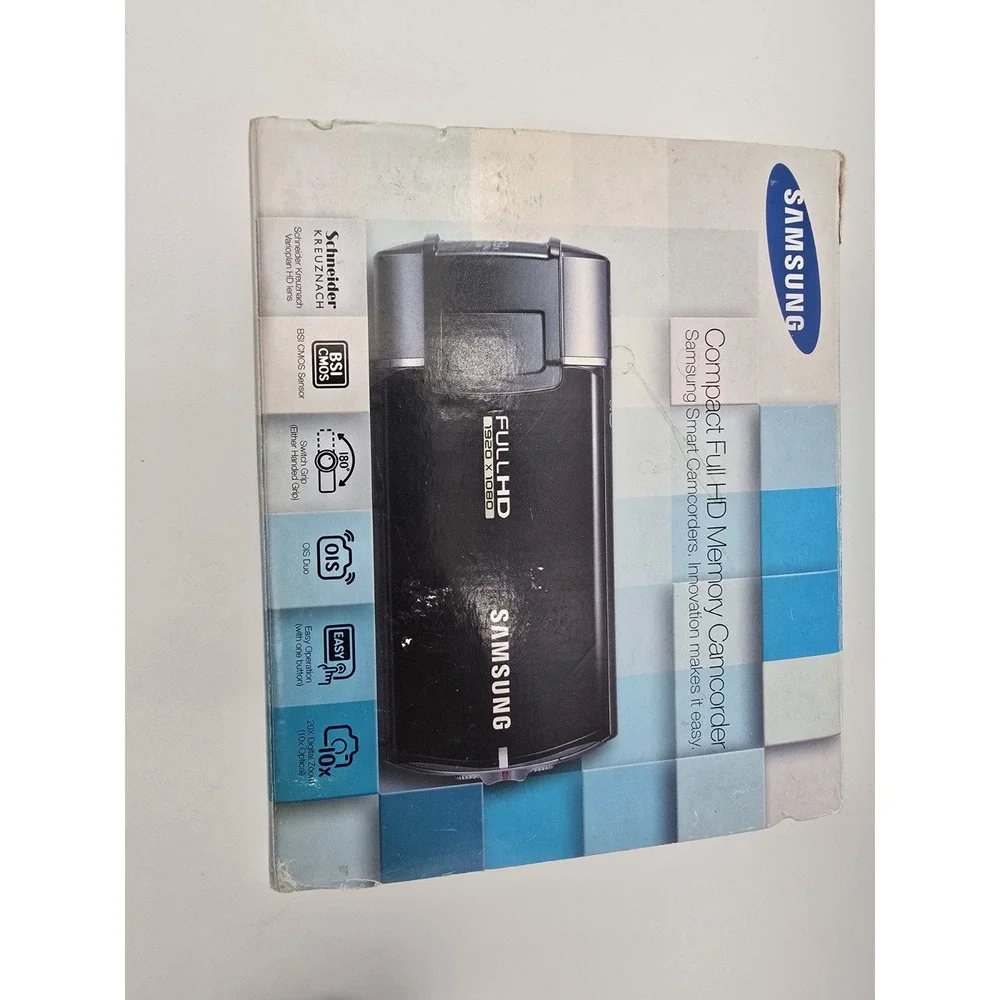 Samsung Digital Camcorder HMX-Q10BN/XAA Full HD 20X Zoom C97